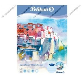  Vázlatfüzet/Rajzblokk, A4 Akvarell - Kék, 150g/m2 (20 ív)- Herlitz