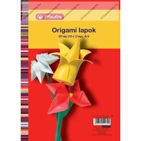 Origami lapok A4 (20 ív) - Herlitz