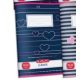 Herlitz Girls Szív sima füzet, A5/20-32 (1 db)