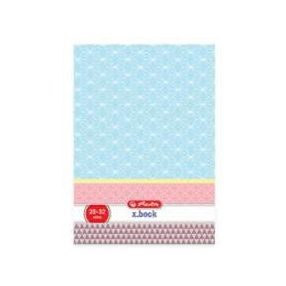 Geometriai kockás füzet, Kék, A4/87-32 - Herlitz