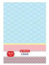 Geometriai kockás füzet, Kék, A4/87-32 - Herlitz