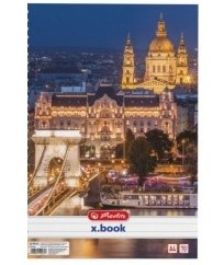 City - Herlitz Budapest kockás füzet, A4/87-32 