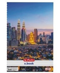 City - Herlitz Amerika kockás füzet, Amerika, A4/87-32 