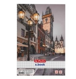 City - Herlitz Németország kockás füzet, A4/87-32 