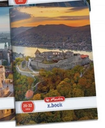 Herlitz City sima füzet, A5/20-32, Visegrádi vár