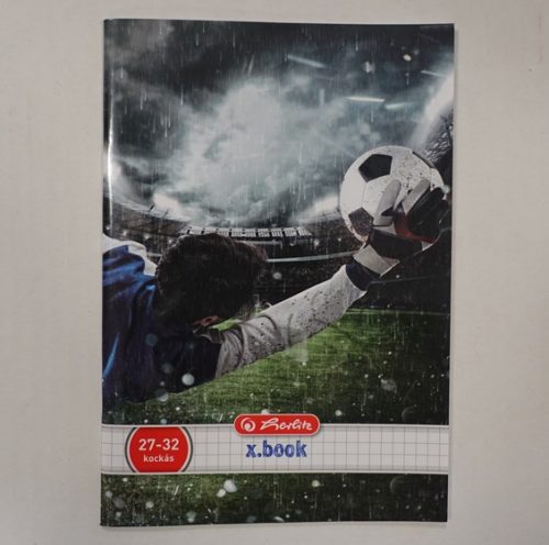 Sport kockás füzet, Goal, A4