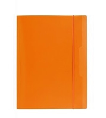 Color Blocking gumis mappa, Narancs (A4) - Herlitz