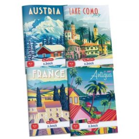 City - Herlitz Travel kockás füzet, A5/27-32 (1 db)