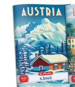 City Travel kockás füzet, Austria, A4/87-32 