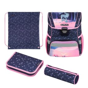   Herlitz Loop Plus iskolatáska szett, Fantasy/Lovas/Unikornis