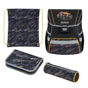 Herlitz Loop Plus iskolatáska szett, Monster Truck 