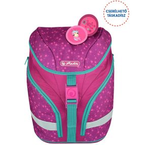 Herlitz Iskolatáska, SoftLight Stars/Unikornis