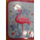 Herlitz kihajtható tolltartó, Flamingo, 2 klapnis (31 részes töltött)