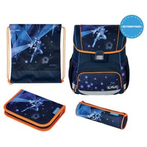 Herlitz Loop Plus iskolatáska szett, Galaxy Game/Űr