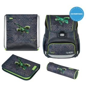 Herlitz Loop Plus iskolatáska szett, Dragon Tale/Sárkány