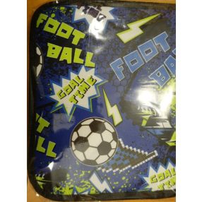   Herlitz kihajtható tolltartó, Foci, 2 klapnis (31 részes töltött)