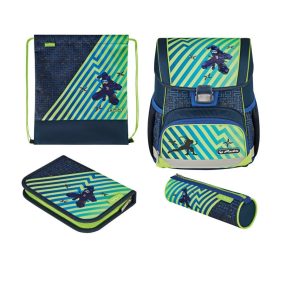 Herlitz Loop Plus iskolatáska szett, Funky Ninja
