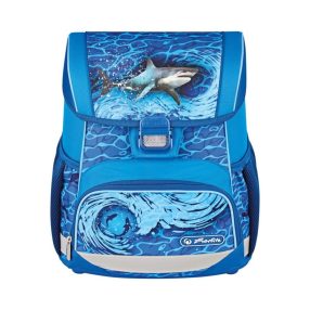 Herlitz Loop iskolatáska, Blue Shark/Kék cápa