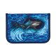 Herlitz kihajtható tolltartó, Blue Shark/Kék cápa, 2 klapnis (31 részes töltött)