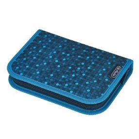   Herlitz tolltartó, Kék Pöttyös, klapni nélküli (16 részes töltött)