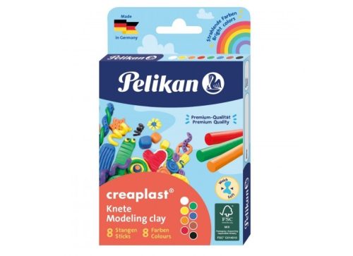 Pelikan gyurma, 8 szín