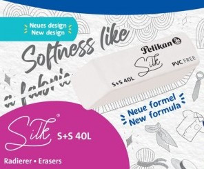 S+S Silk Radír, fehér 