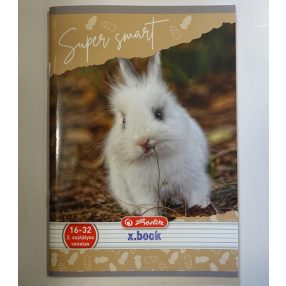   Állatos Herlitz Nyuszis 2. osztályos vonalas füzet (A5/16-32)