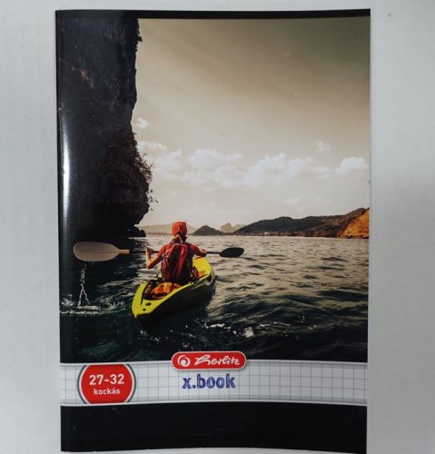 Sport kockás füzet, Evezés, A4