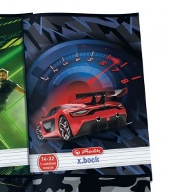 Autós Herlitz Piros autó 1. osztályos vonalas füzet (A5/14-32)