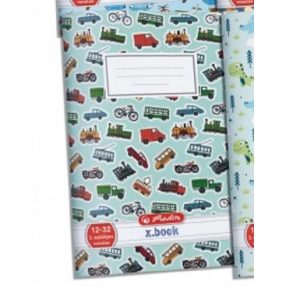 Herlitz 3. osztályos vonalas füzet, Jármű (A5/12-32)