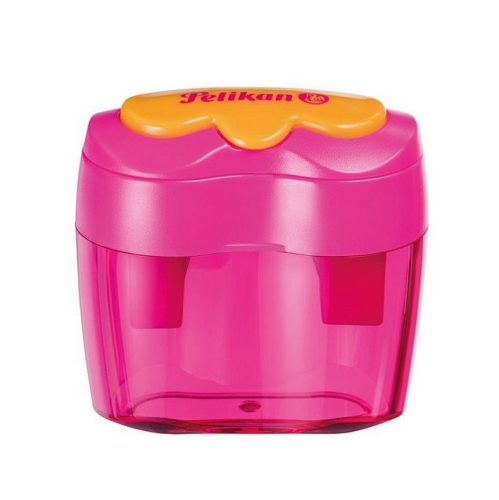Design duplahegyező/faragó, PINK - Pelikan (1 db)