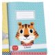 Herlitz kockás füzet, Cute Animals - Tigris, A5/27-32  (1 db)