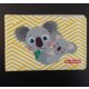 Puhafedeles diákigazolvány tartó, 4 betéttel, Cute Animals - Koala