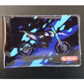 Puhafedeles diákigazolvány tartó, 4 betéttel, Motor