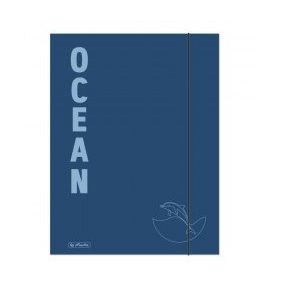 Gumis mappa, A4, Terra - Kék