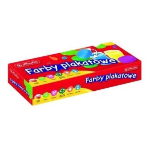 Tempera, tégelyes, 12 szín (12 x 20 ml)