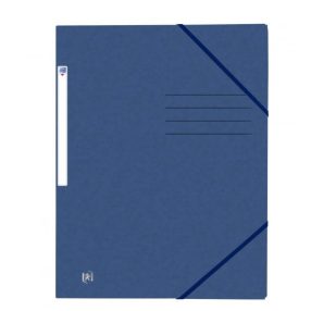 Oxford Top File gumis mappa, A4, sötétkék