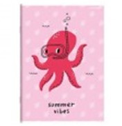 Hamelin kockás füzet, Pink (A5/27-32)