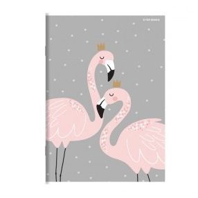 Hamelin kockás füzet, Flamingo (A4/87-32)