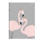 Hamelin kockás füzet, Flamingo (A4/87-32)