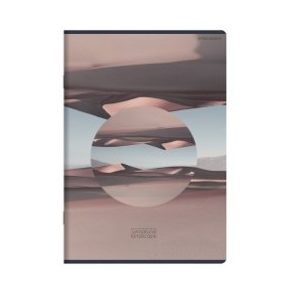   Unnatural landscape vonalas füzet, matt fóliás - lakkozott, A5/60 lap, Homok