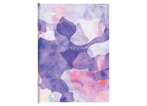 Herlitz Matt fóliás 60 lapos füzet, Akvarell, vonalas (A5/60 lap)