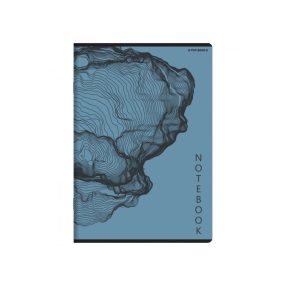   Herlitz Matt fóliás 60 lapos füzet, Vonalak, vonalas (A5/60 lap)