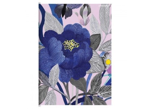 Herlitz Matt fóliás 60 lapos füzet, Virág, vonalas (A5/60 lap)