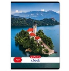 City vonalas füzet, A4, Templom