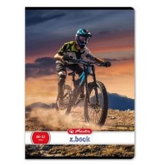 Sport vonalas füzet, A4, Bicikli- Herlitz