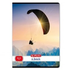 Sport vonalas füzet, A4, Siklórepülés- Herlitz