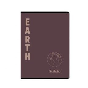 Terra Herlitz vonalas füzet, A4, Earth