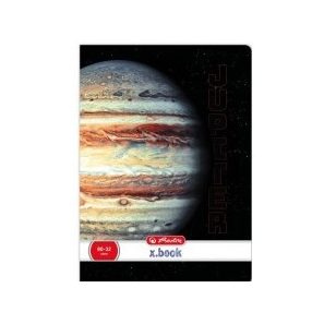 Galaxy kockás füzet, A4, Jupiter