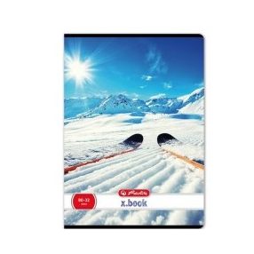 Sport kockás füzet, A4, Sí